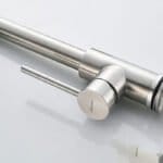 Mitigeur-de-cuisine-Flexible-Double-robinets-Chrome-moderne