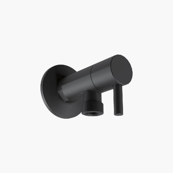 Corallo Robinet équerre de 1/2 x 3/8 regula noir