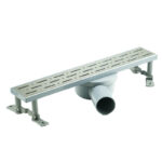 Caniveau pour douche BATIPLAST gris 40cm