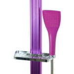 Colonne de douche avec Porte-Savon Vital violet