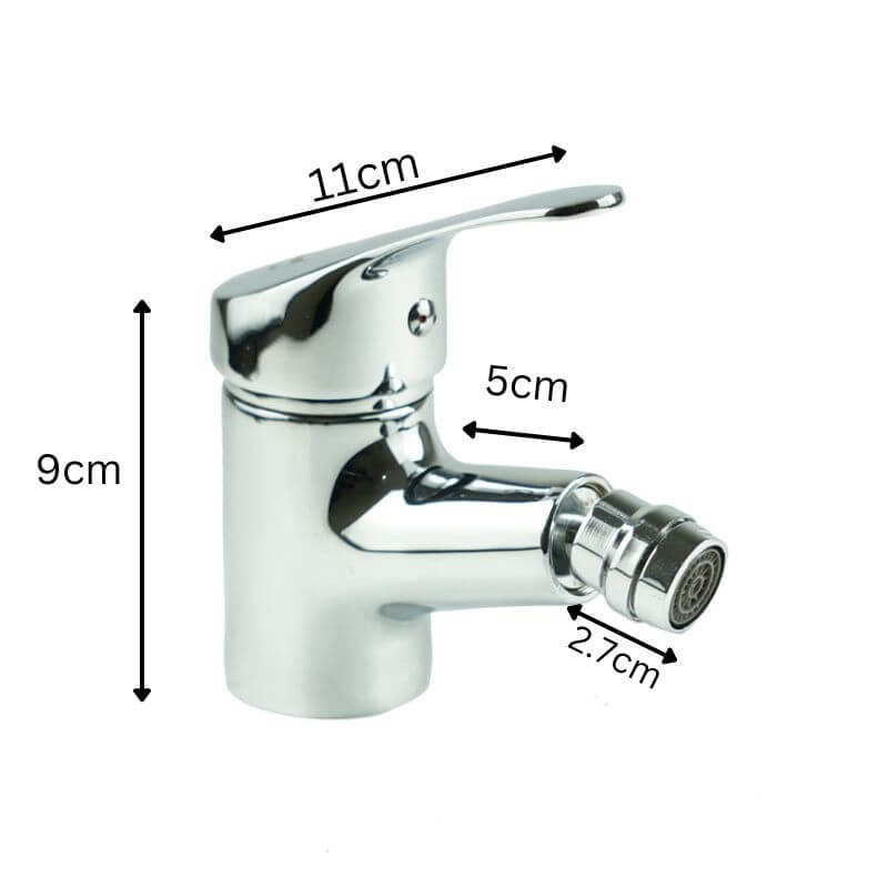 Ferri Ouzoud Mitigeur Bidet en Inox Chromé