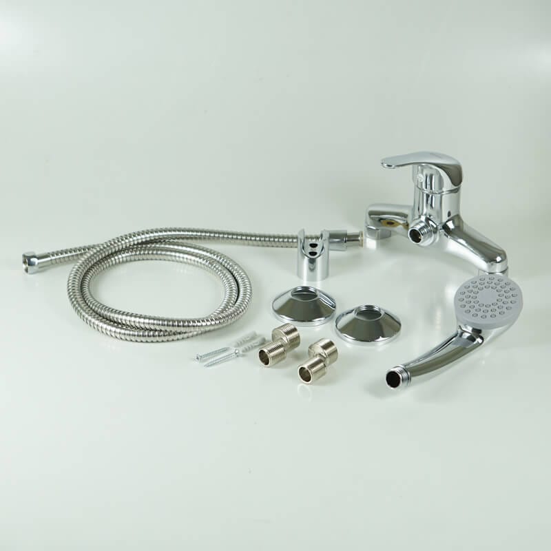 Rosca Bent Mitigeur Baignoire avec Douchette et Flexible