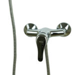 Rosca Bent Mitigeur Douche avec Douchette et Flexible