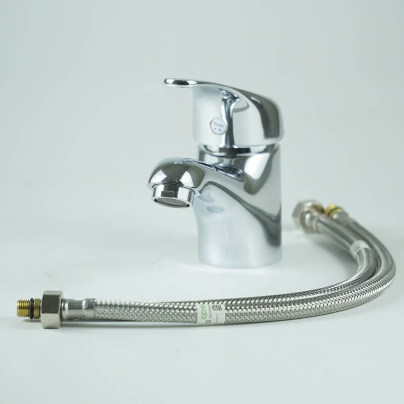 Rosca Exa Mitigeur Lavabo en Inox Chromé