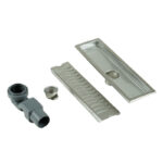 Caniveaux pour douche 30cm METALLIC Varo