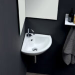 Lave mains d'angle 34cm Sanimed pros