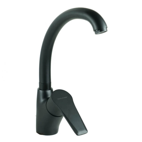 Mitigeur de cuisine noir mat sanibleu