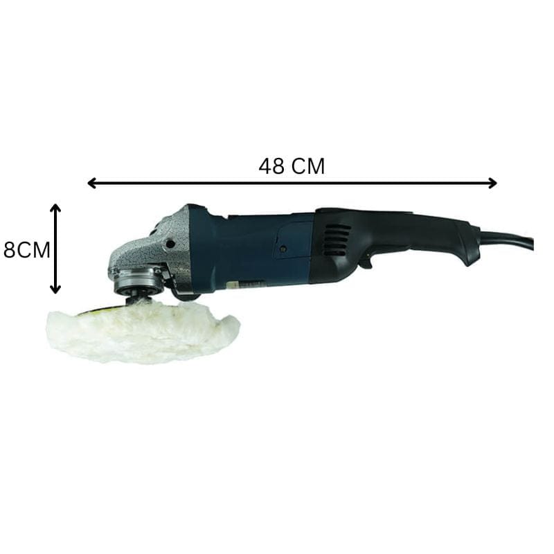 Ponceuse 1300W 180mm et Tampon de Polissage Borche Kor