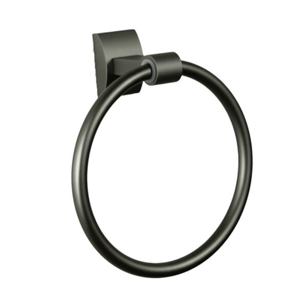 Porte-Serviettes Ferri Cara en Aluminium Gris