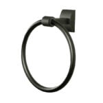 Porte-Serviettes Ferri Cara en Aluminium Gris