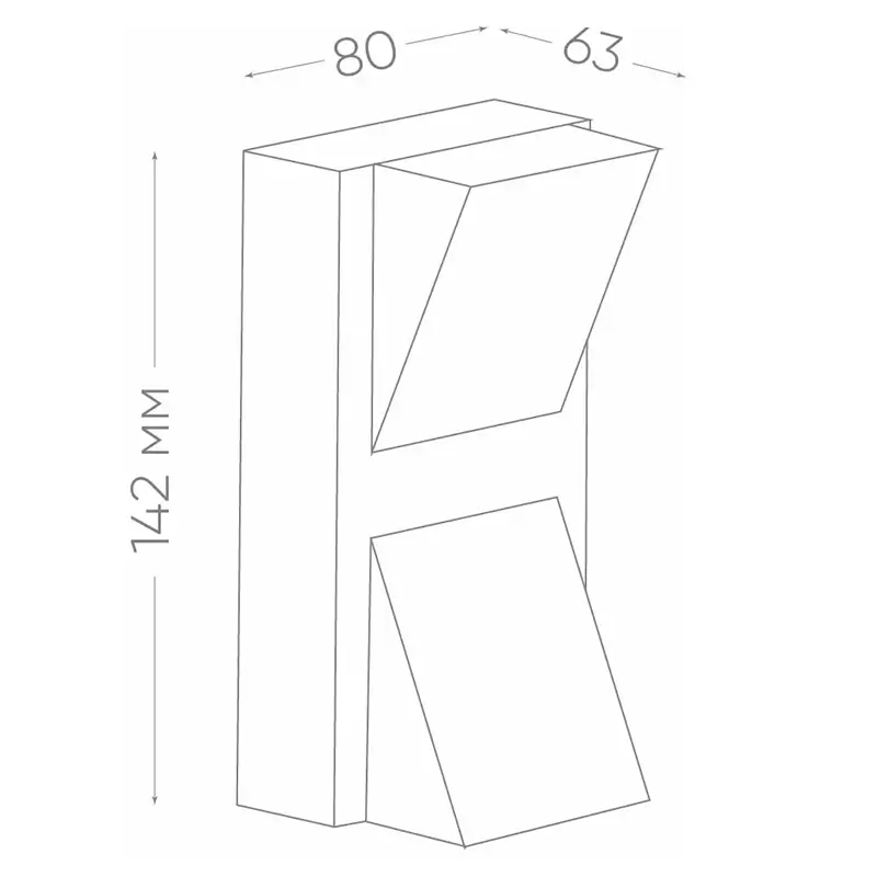 Applique Murale LED 6W Maxima Valio