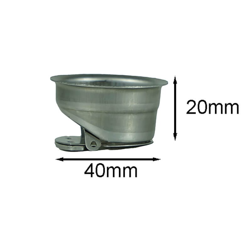 Clapet anti odeur X5 pour caniveau 40mm METALIC ola