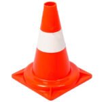 Cone de signalisation PVC 45cm standard