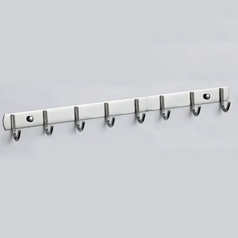 Patére en Aluminium avec 8 Crochets bros