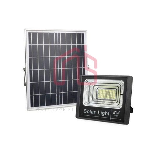 Projecteur Solaire LED avec Panneau Photovoltaique ML40