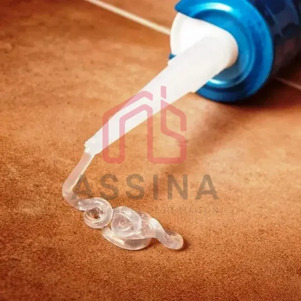 OneBond Silicone Transparent pour Verre Aluminium 310mL