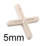 Croisillon carrelage 5mm en plus blanc