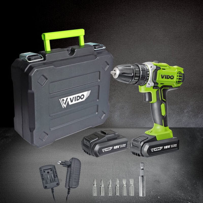 Drill Visseuse Sans Fils 18V Vido Perca