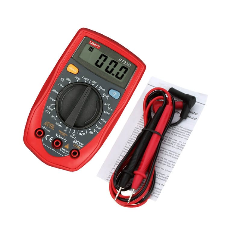 Multimetre Numerique Professionnel 10A UNIT Ping
