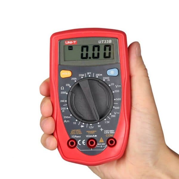 Multimetre Numerique Professionnel 10A UNIT Ping