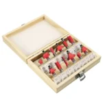 Jeu de defonceuse 12 Fraises de Toupie 8mm router bit set