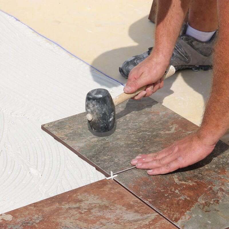 Marteau Masse en Caoutchouc pour Carrelage Bellota P500