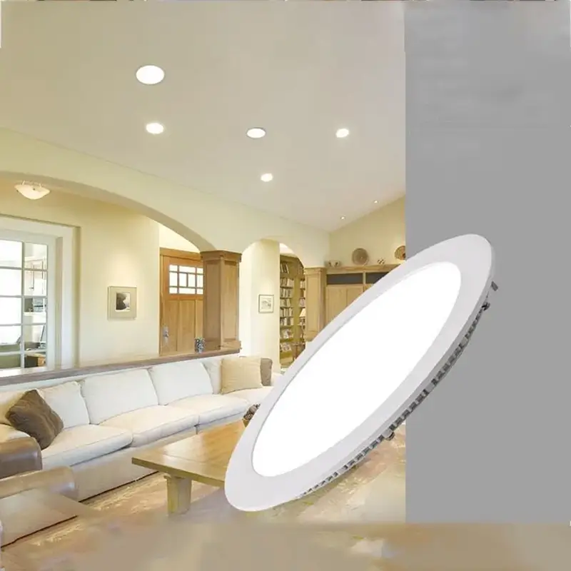 Panel Plafonnier LED Encastrable Circulaire Lightra