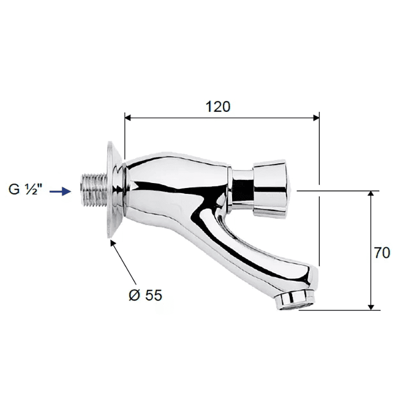Robinet Poussoir Temporisé Fermeture Automatique Remer