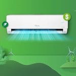 Climatiseur Fitco Split Mural Inverter 9000 BTU – Blanc