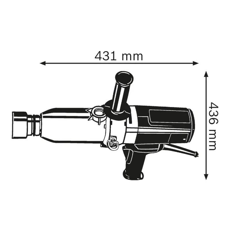 Boulonneuse filaire 920W Bosch GDS 30 Professional Boulonneuse filaire 920W Bosch GDS 30 Professional
