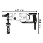 Carotteuse diamant 2 000 W GDB 180 WE Professional Bosch