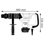 Marteau-piqueur SDS max 1100 W- 7,8 J GSH 500 Professional Bosch