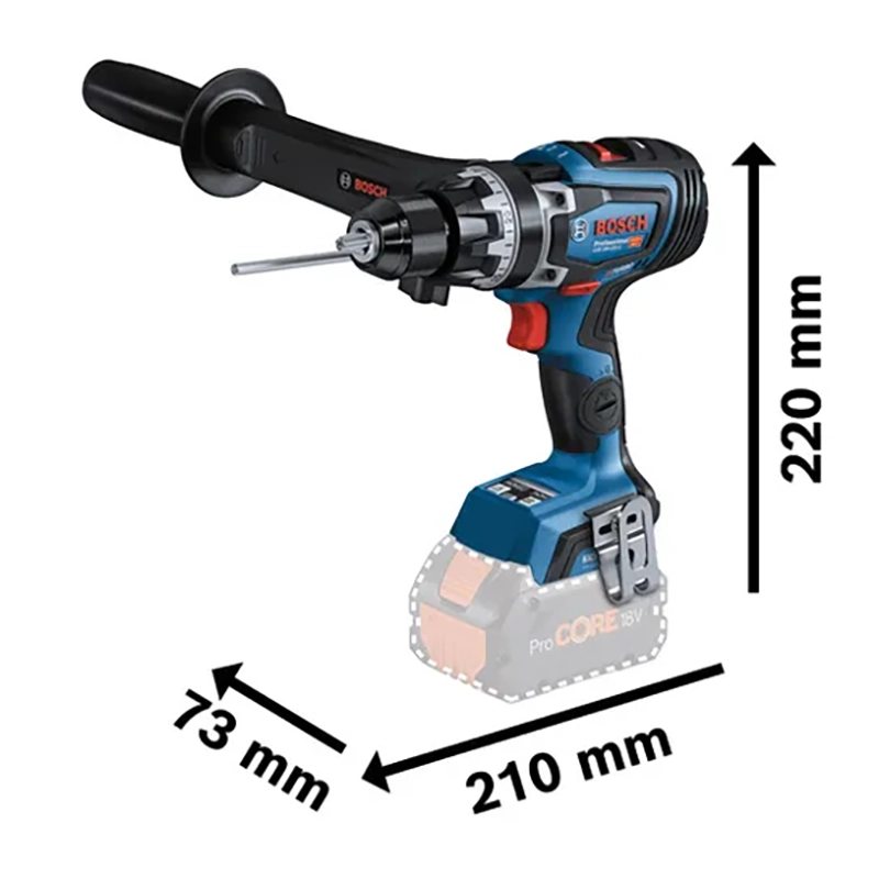 Perceuse Visseuse à Percussion Bosch GSB 18V-150 C Professional 18V – 150 Nm