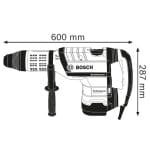 Perforateur SDS max 1700 W -19 J GBH 12-52 DV Professional Bosch