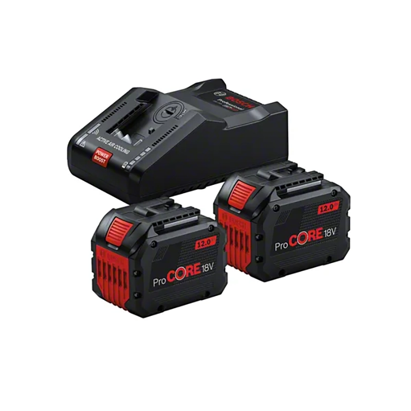 Set Bosch ProCORE18V 12.0Ah x2 + Chargeur GAL 18V-160 C