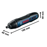 Visseuse sans fil Bosch GO Professional 3,6 V de précision