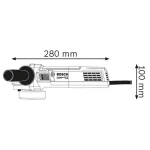 Meuleuse angulaire 115 mm, 900 W GWS 9-115 Professional Bosch