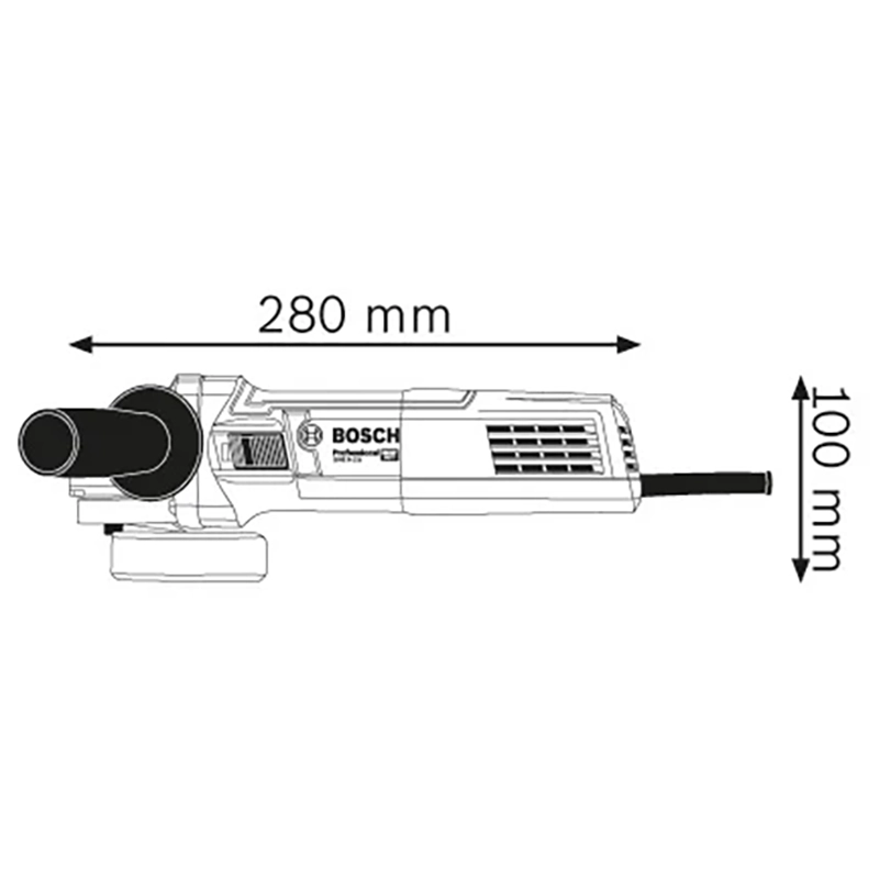 Meuleuse angulaire 115 mm, 900 W GWS 9-115 Professional Bosch