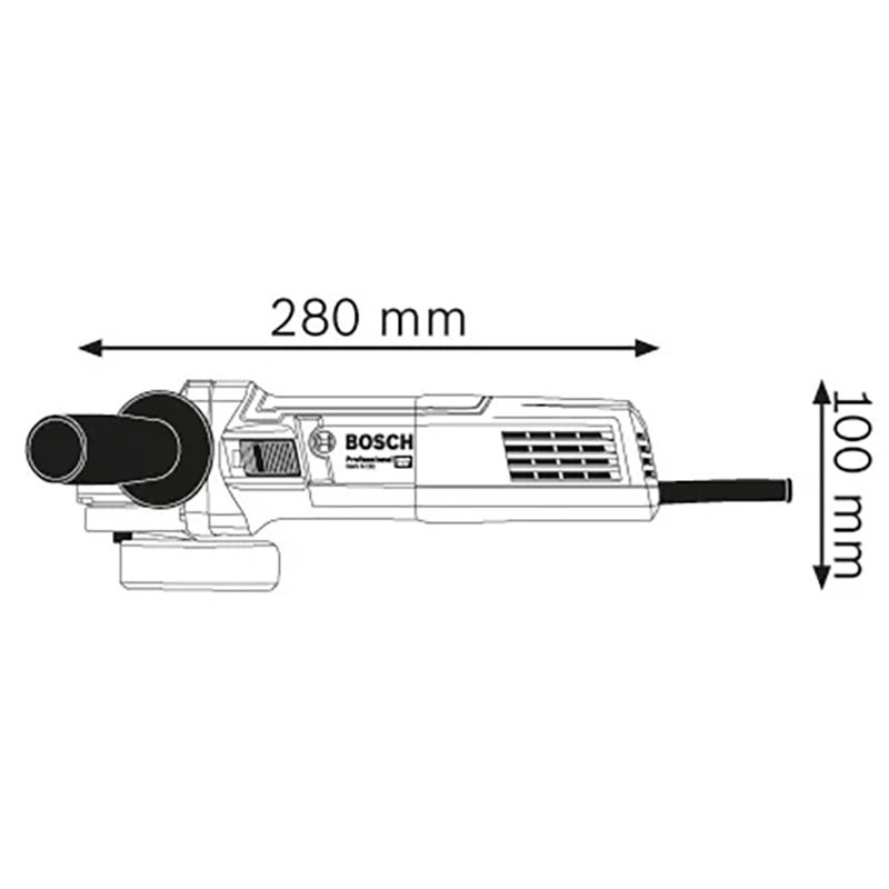 Meuleuse angulaire 125 mm, 900 W GWS 9-125 Professional Bosch
