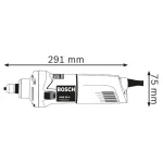 Meuleuse droite compacte 600 W GGS 28 C Professional Bosch