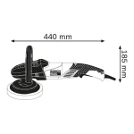 Polisseuse puissante 1400 W GPO 14 CE Professional Bosch