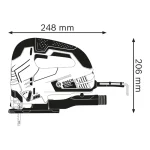 Scie sauteuse filaire fiable 650W GST 90 BE Professional Bosch