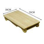 Table Pliante en MDF sonoma pour Pique-Nique 70x38x38 cm