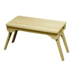 Table Pliante en MDF sonoma pour Pique-Nique 70x38x38 cm