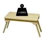 Table Pliante en MDF sonoma pour Pique-Nique 70x38x38 cm