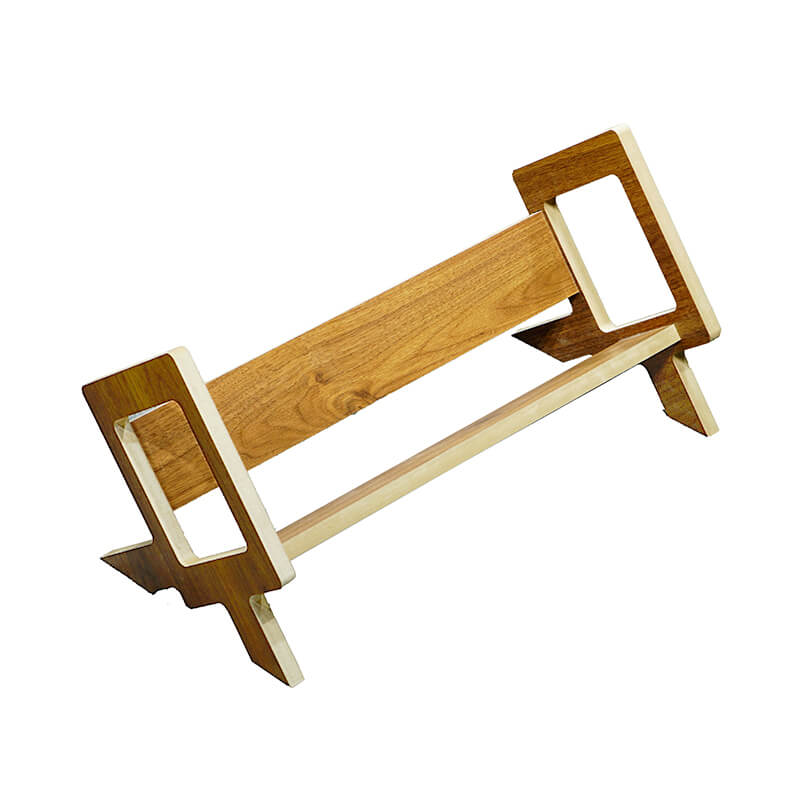 Porte-livres MDF Étagère décorative pour bureau et chambre