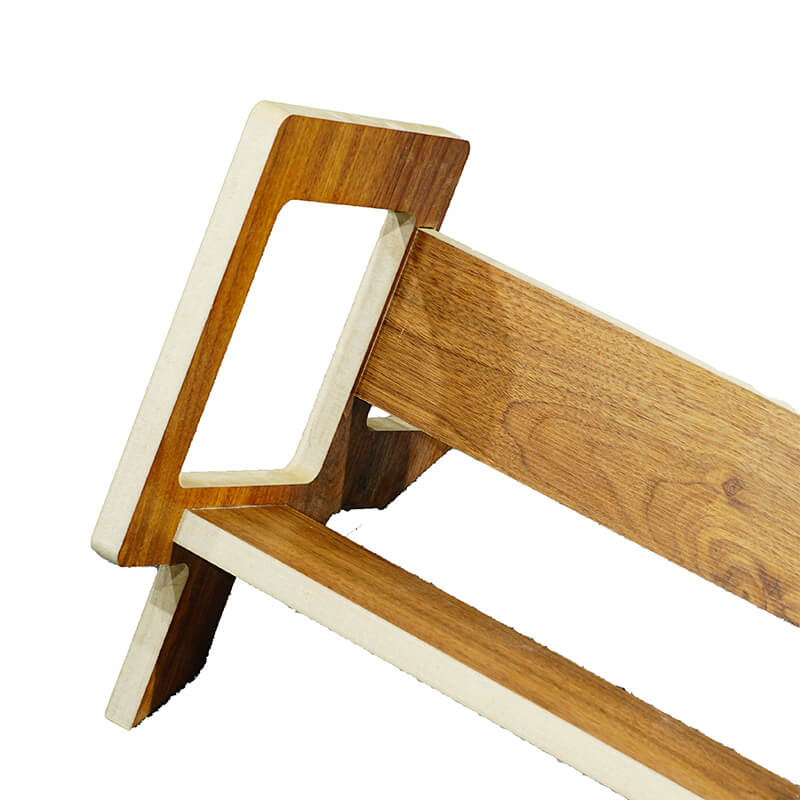 Porte-livres MDF Étagère décorative pour bureau et chambre